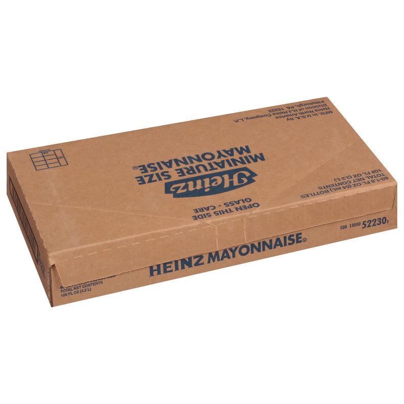 HEINZ Single Serve Mayonnaise 1.8 Ounce Roomservice Bottle 60 Per Case