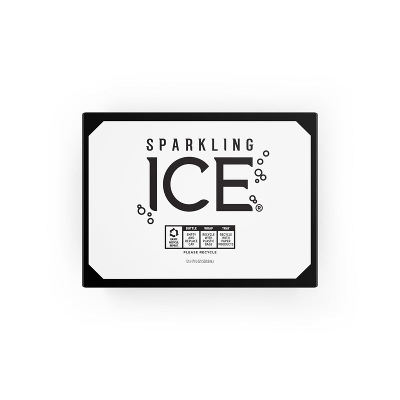 Sparkling Ice Strawberry Watermelon With Antioxidants And Vitamins Zero Sugar B 17 Fluid Ounce - 12 Per Case.