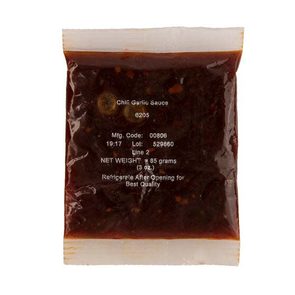 Sauce Chili Garlic Ambient Rte Portion Control 3 Ounce Size - 55 Per Case.