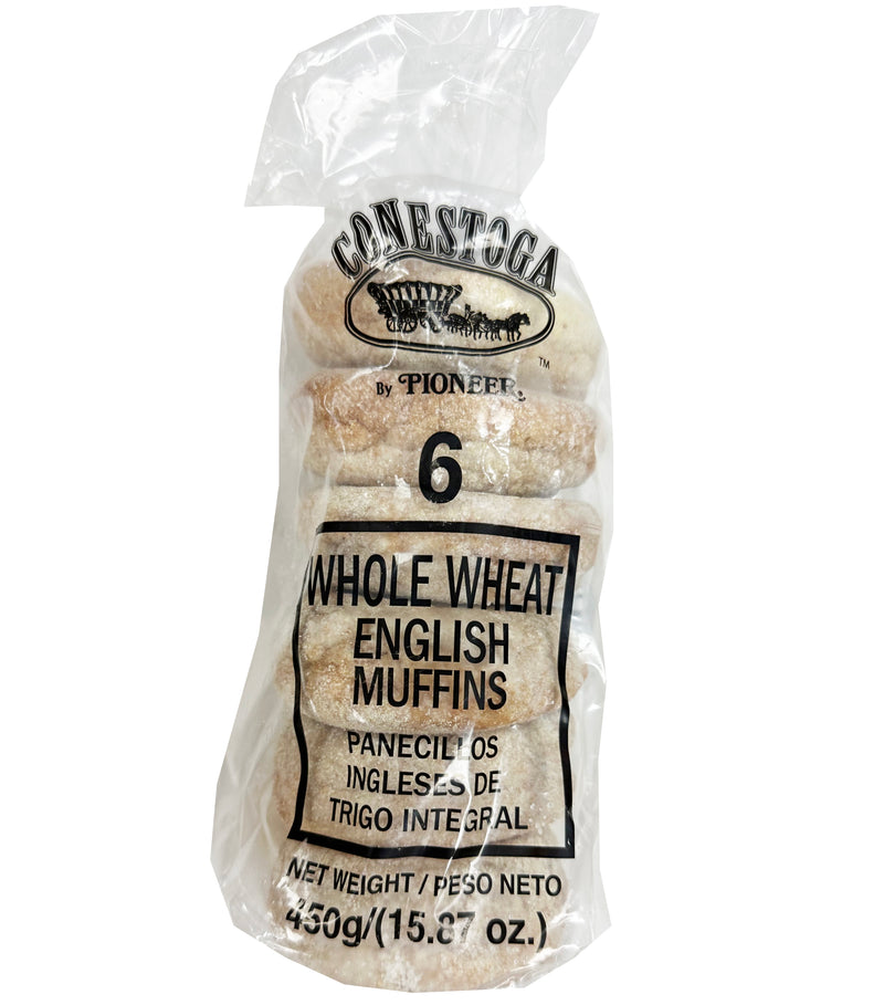Conestoga Whole Wheat English Muffin 24-6 Each 24-6 Each