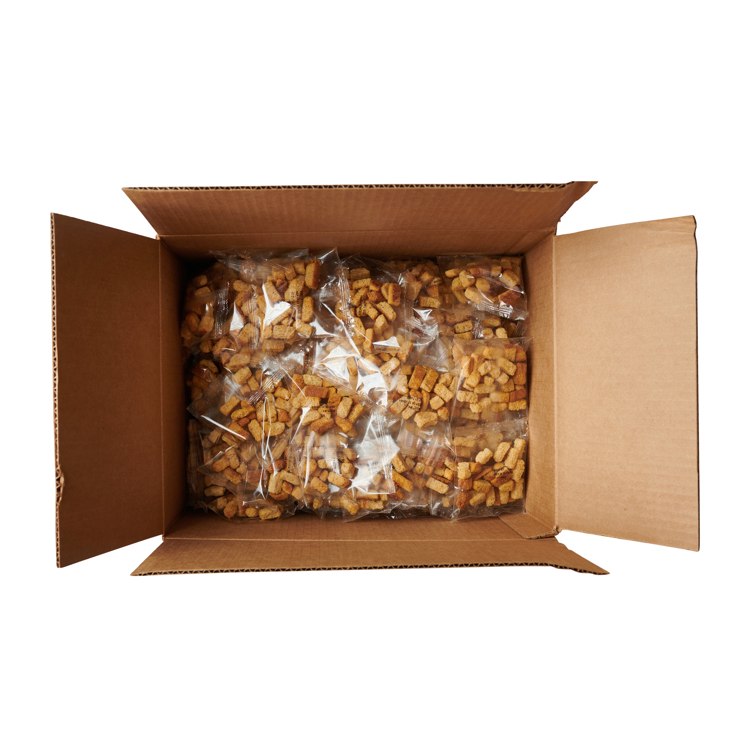 Fresh Gourmet Whole Grain Country Cut Cheesegarlic Crouton 0.5 Ounce Size - 250 Per Case.