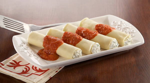 Celentano Cheese Manicotti 12.38 Pound Each - 1 Per Case.