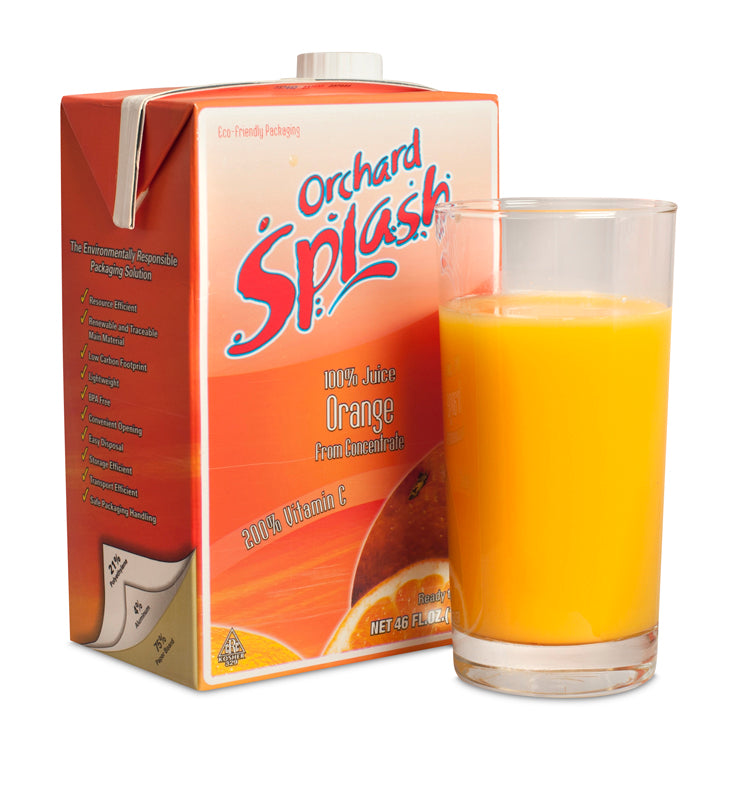 Rtd Orange Juice 46 Ounce Size - 12 Per Case.