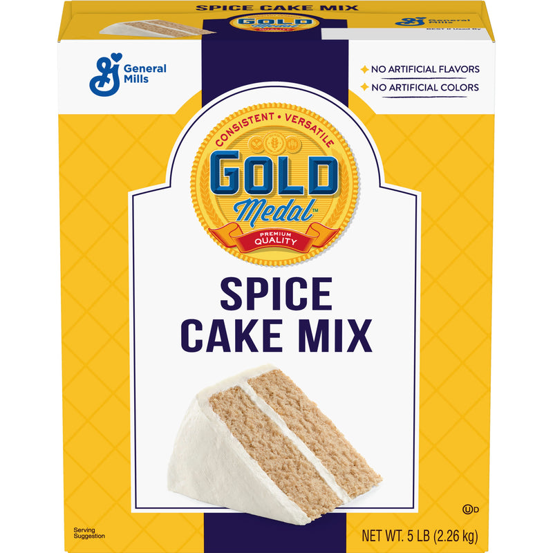 Gold Medal™ Cake Mix Spice Cake 5 Pound Each - 6 Per Case.