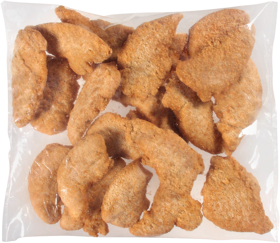 Wayne Farms Fully Cooked Breaded Chicken Tenders 3.5 Ounce, 4.5 Pound Each - 2 Per Case.