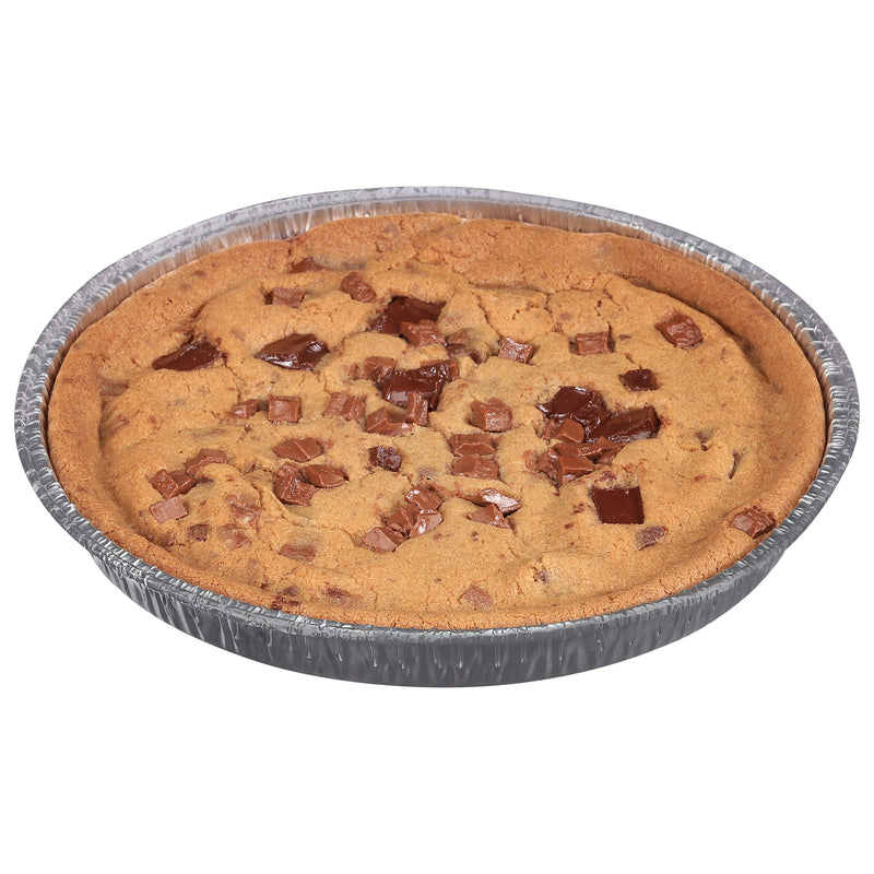 Chocolate Chunk Pizza Cookie In An 8" Round Pan 11.4 Ounce Size - 24 Per Case.