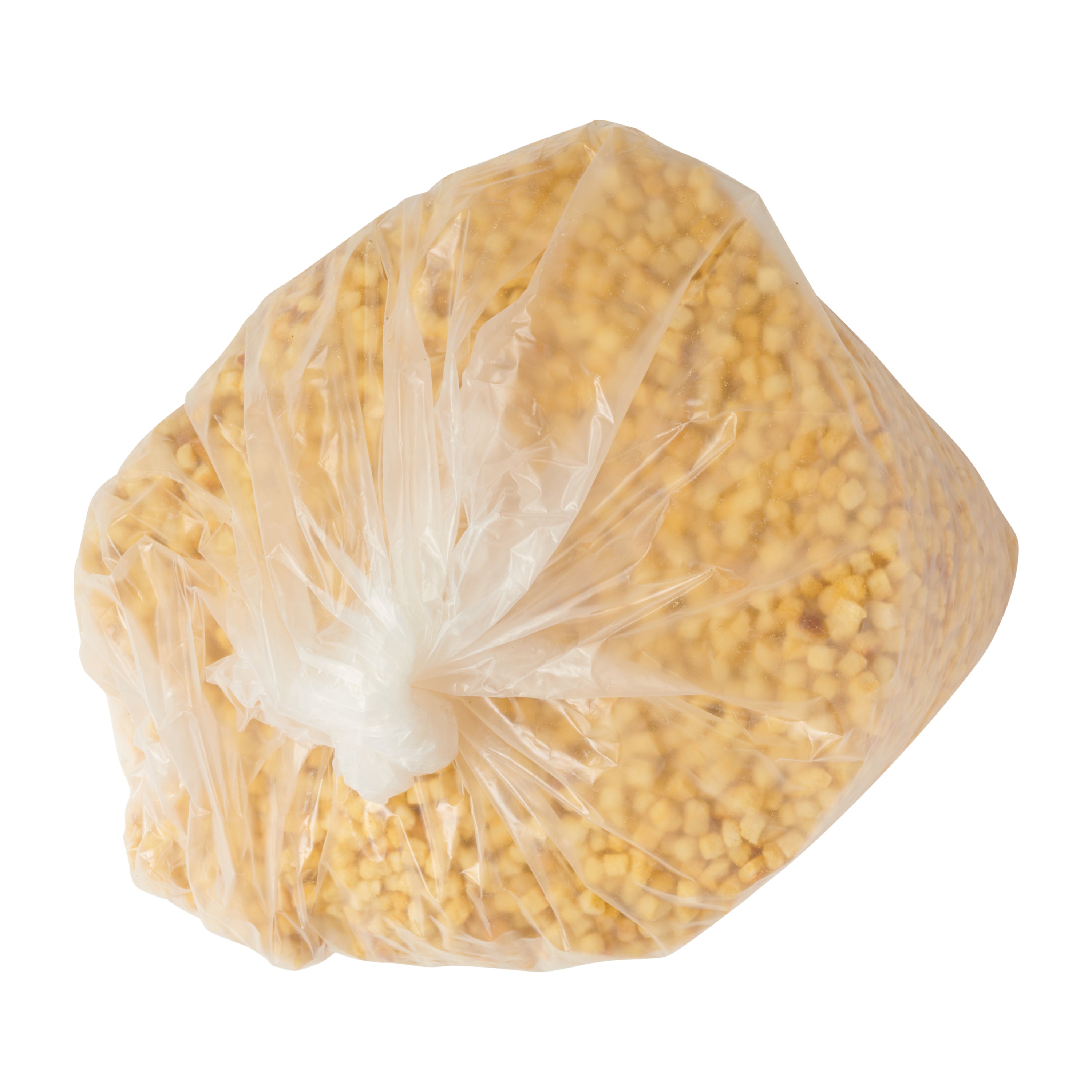 Fresh Gourmet Crouton Cube Plain Trans Fat Free 10 Pound Each - 1 Per Case.