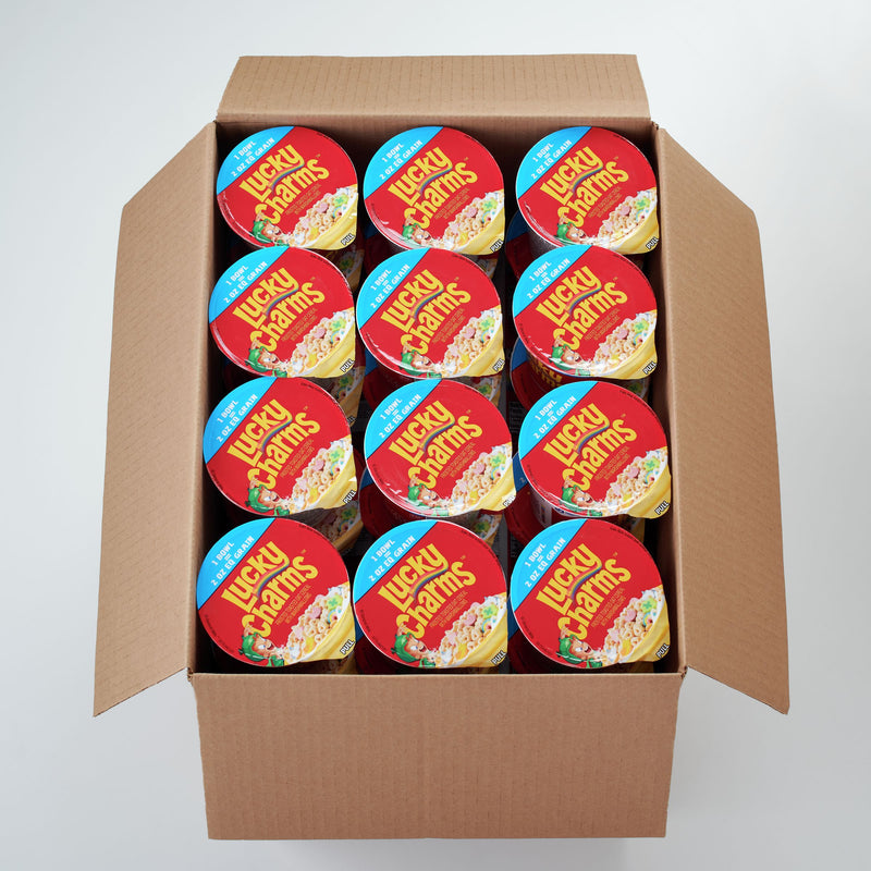 Lucky Charms™ Cereal Single Serve K Ozeq Grain 2 Ounce Size - 60 Per Case.