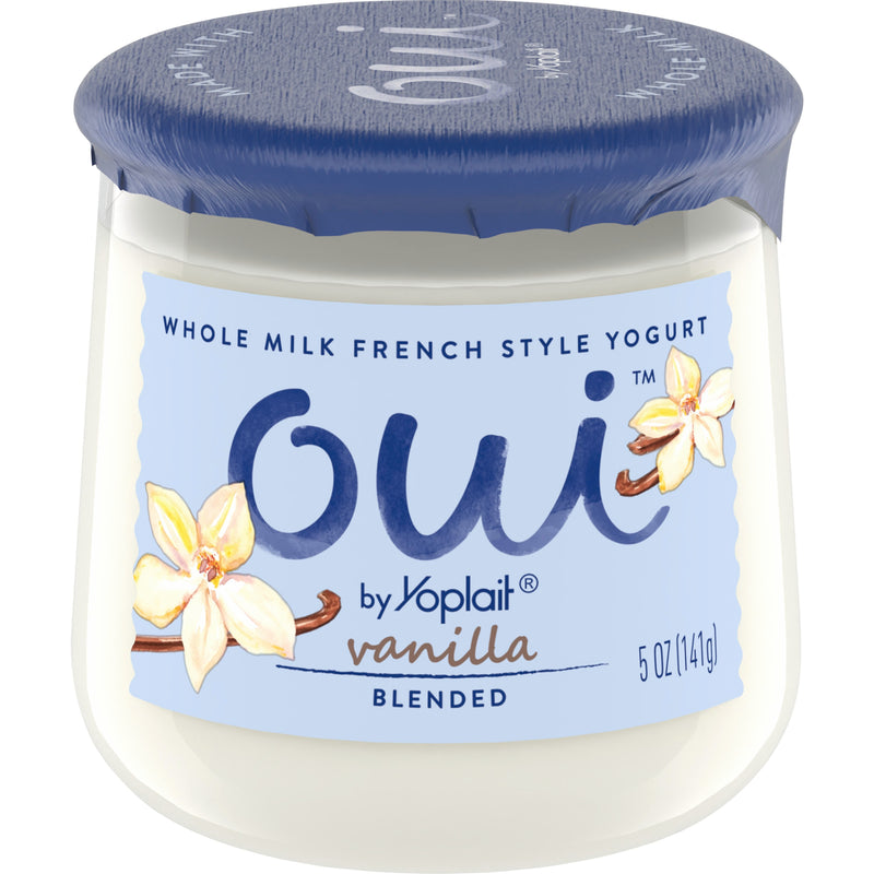 Oui™ By Yoplait® Yogurt Single Serve Cupvanilla 5 Ounce Size - 8 Per Case.