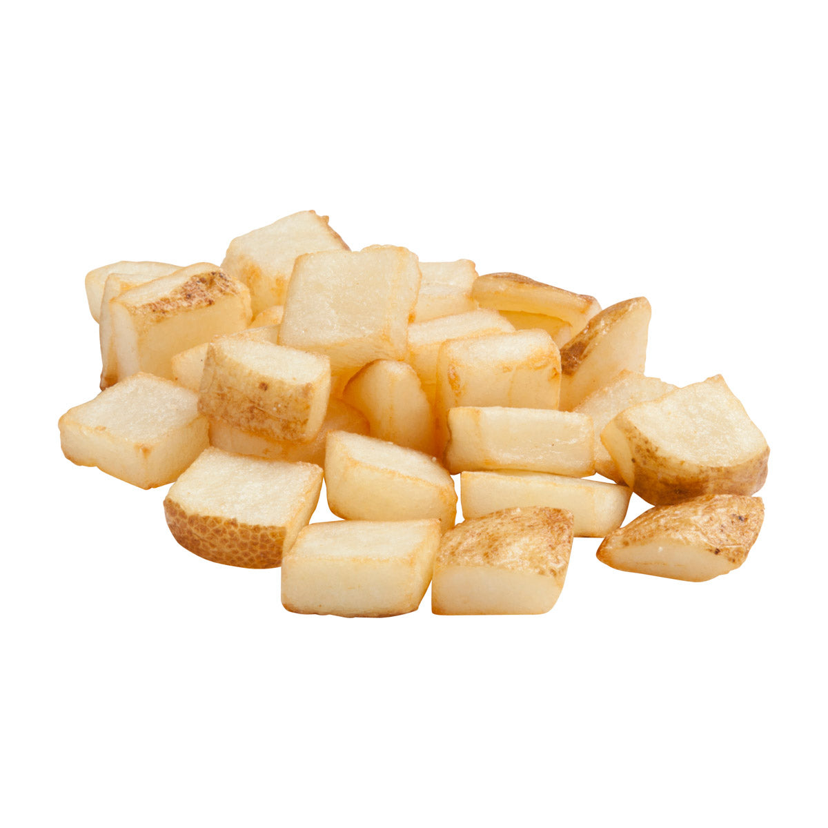 Simplot Skincredibles 8"x4"x4" Potato Chunks Skin On 6 Pound Each - 6 Per Case.