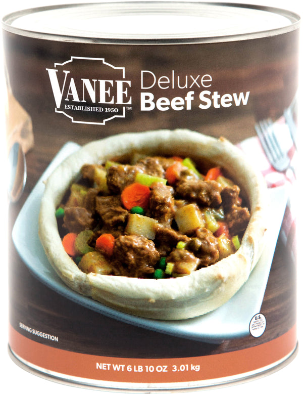 Deluxe Beef Stew 106 Ounce Size - 6 Per Case.