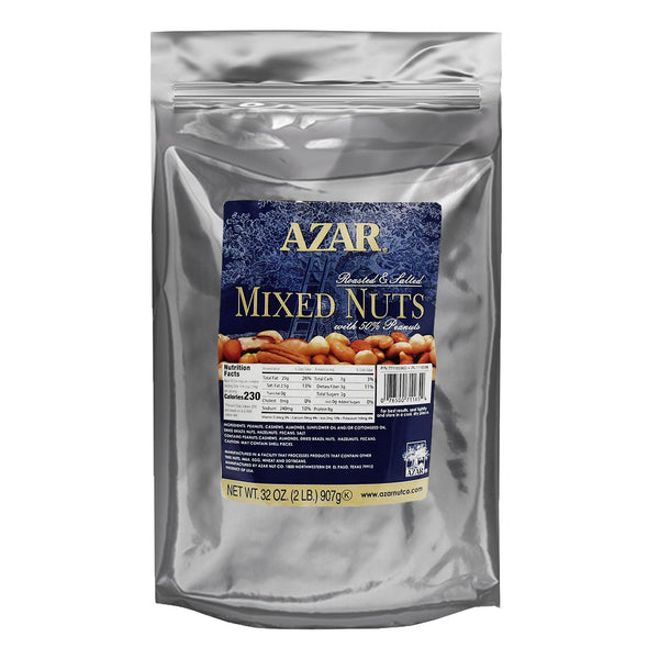 Az Mix With peanuts Bag 2 Pound Each - 3 Per Case.