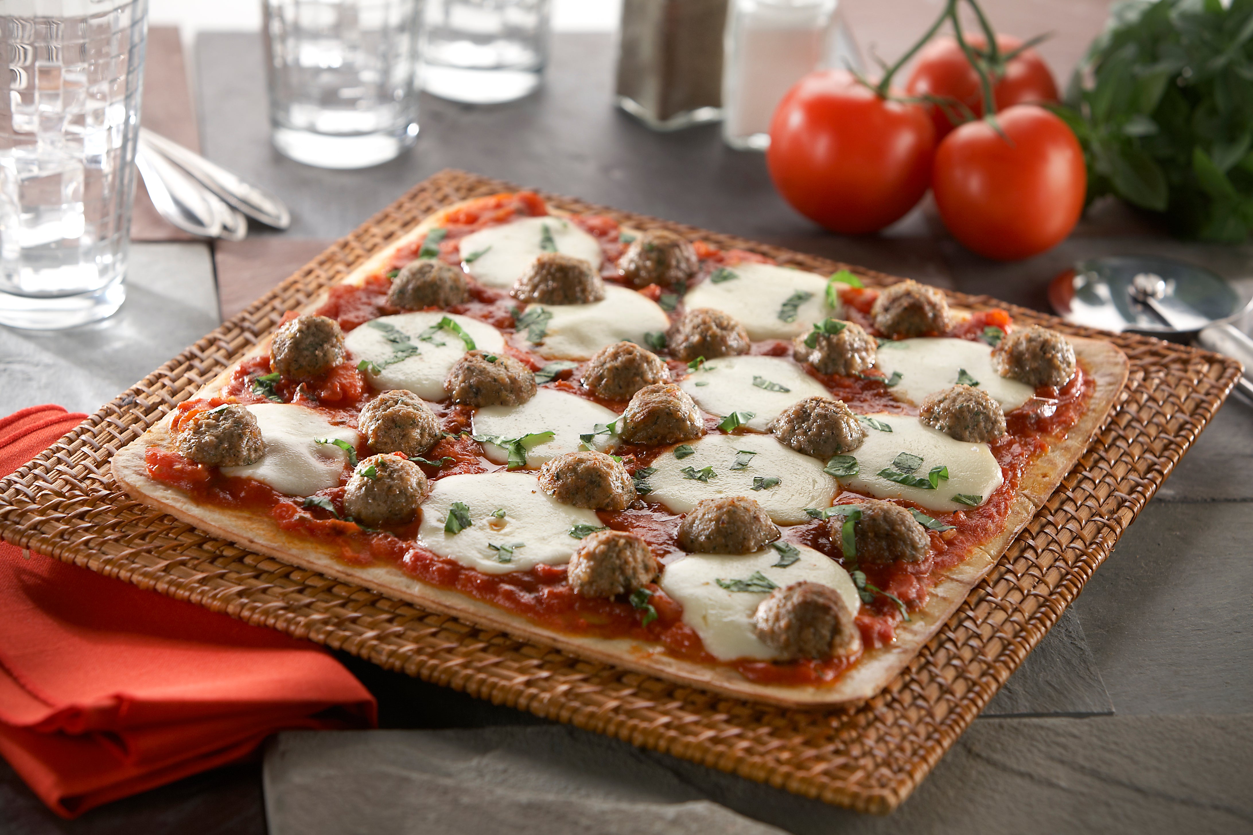 Premium Beef & Pork Meatballs 5 Pound Each - 2 Per Case.