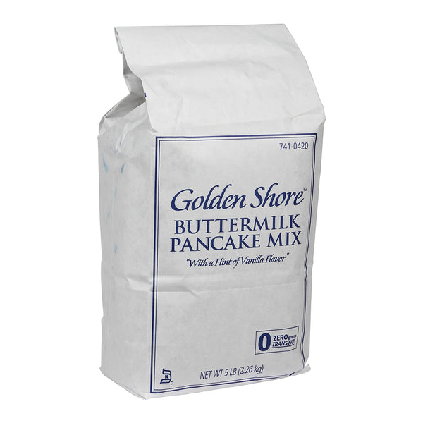 Golden Shore Buttermilk Pancake Mix 5 Pound Each - 6 Per Case.