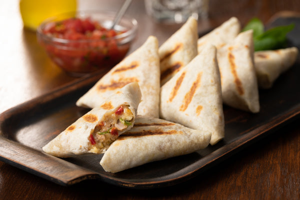 Duck And Cheese Quesadilla 1.5 Ounce Size - 100 Per Case.