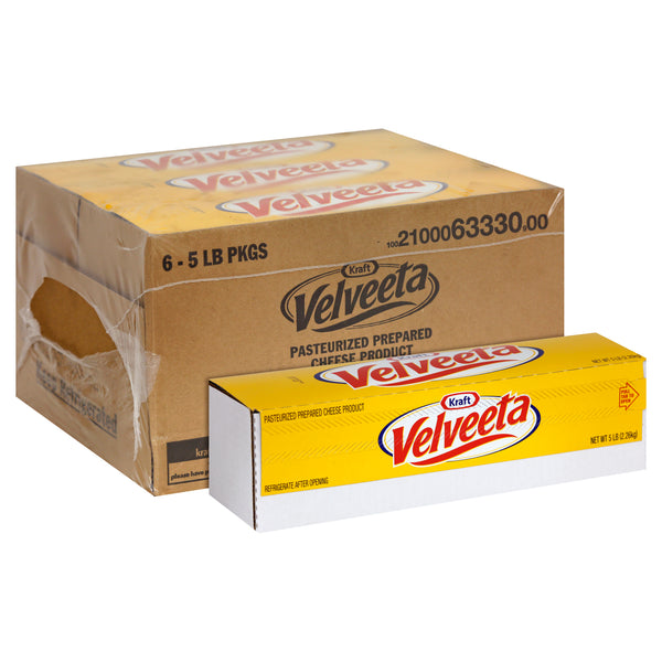 VELVEETA American Cheese Loaf 5 Lb. 6 Per Case