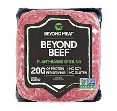 Beyond Meat Beyond Beef Plant Based Ground Beef 20 Pound Each - 1 Per Case.