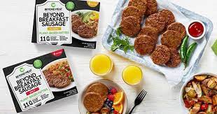 Beyond Meat Fully Cooked Breakfast Patties Plant Based, 10 Pound Each - 1 Per Case.