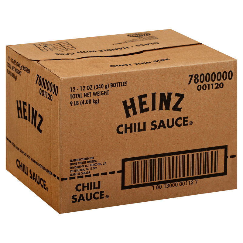 Heinz Chili Sauce, 12 Ounce Size - 12 Per Case.