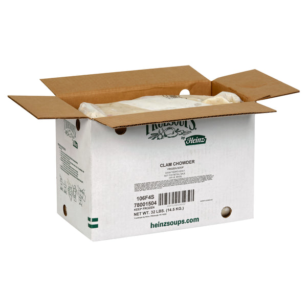 HEINZ TRUESOUPS Clam Chowder Soup 8 lb. Bag 4 Per Case