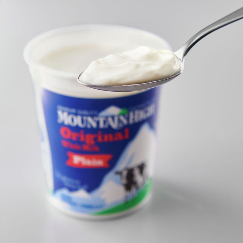 Mountain High™ Whole Milk Yogurt Bulk Tubplain 32 Ounce Size - 6 Per Case.