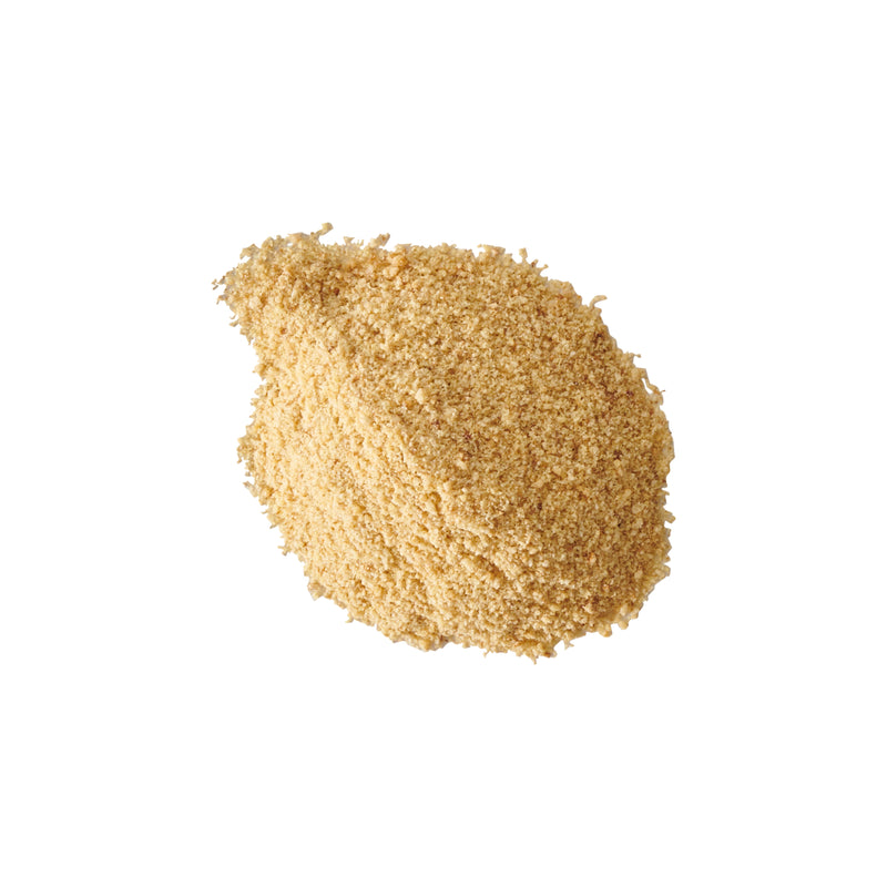 Chef's Finest Crumbled Plain Fine Bread 7.5 Pound Each - 2 Per Case.