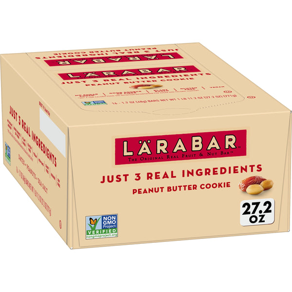 Larabar™ Wellness Bars Peanut Butter Cookie 27.2 Ounce Size - 4 Per Case.