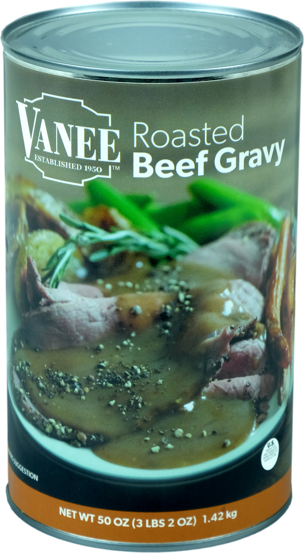 Roasted Beef Gravy 50 Ounce Size - 12 Per Case.
