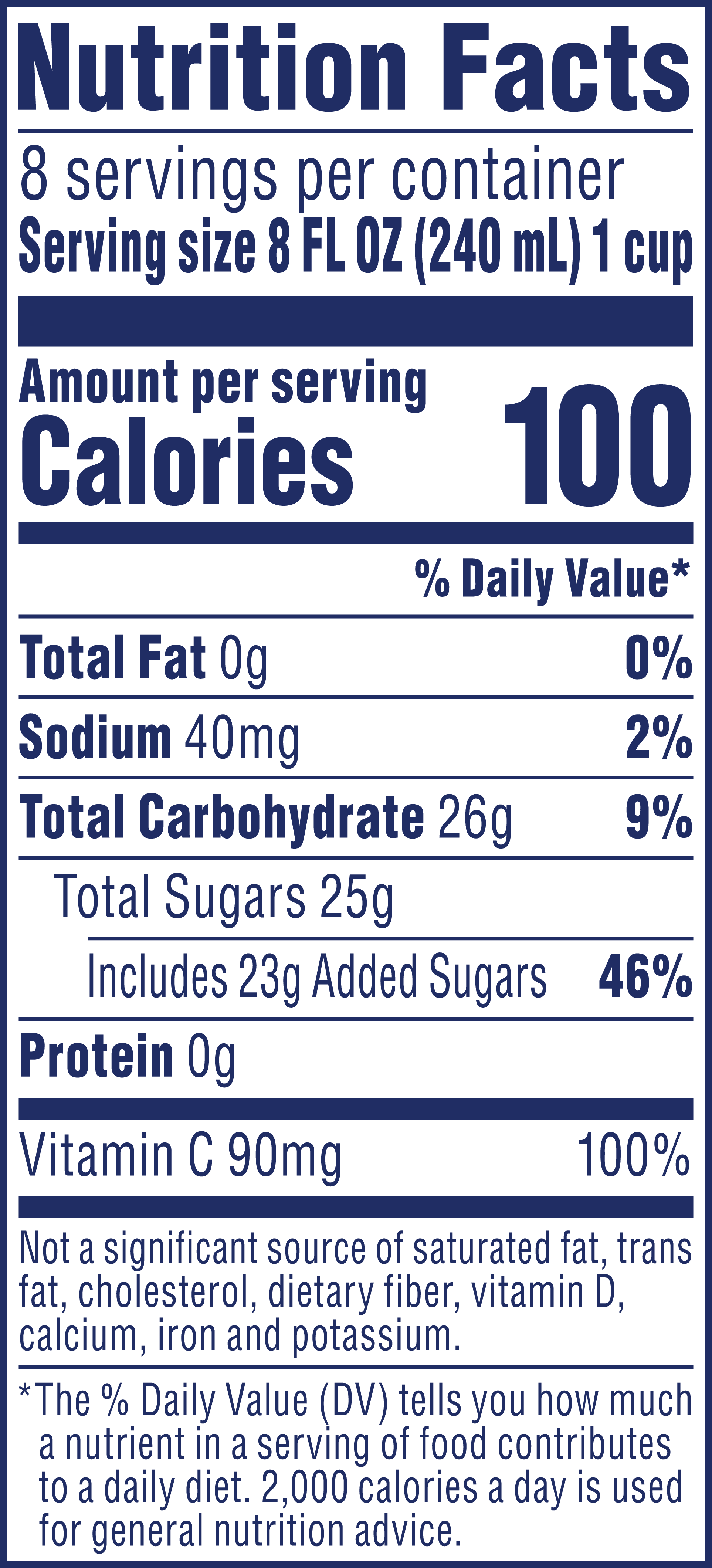 Ocean Spray White Cranberry Cocktail Juice 64 Fluid Ounce - 8 Per Case.