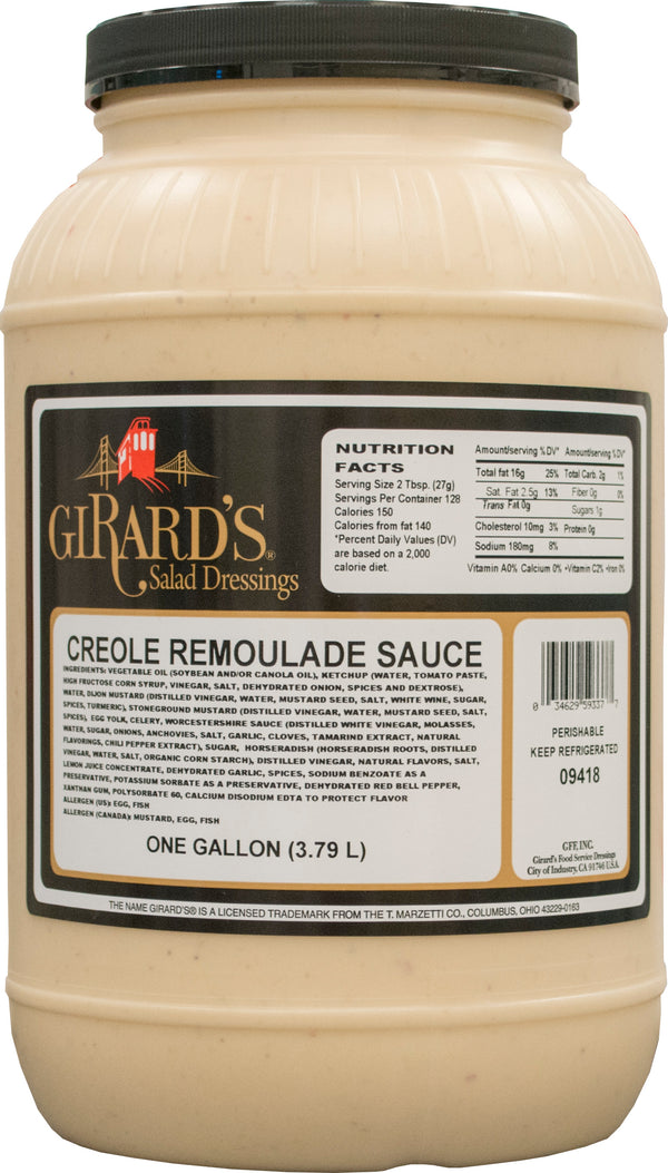 Girard's Creole Remoulade Sauce, 1 Gallon - 2 Per Case