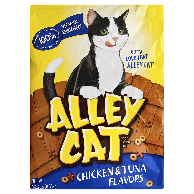 Alley Cat Chicken And Tuna 13.3 Pound Each - 1 Per Case.