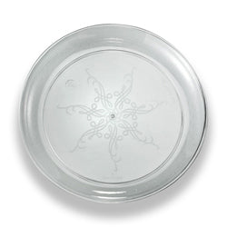 Caterers Collection 9" Plate Clear 240 Each - 1 Per Case.