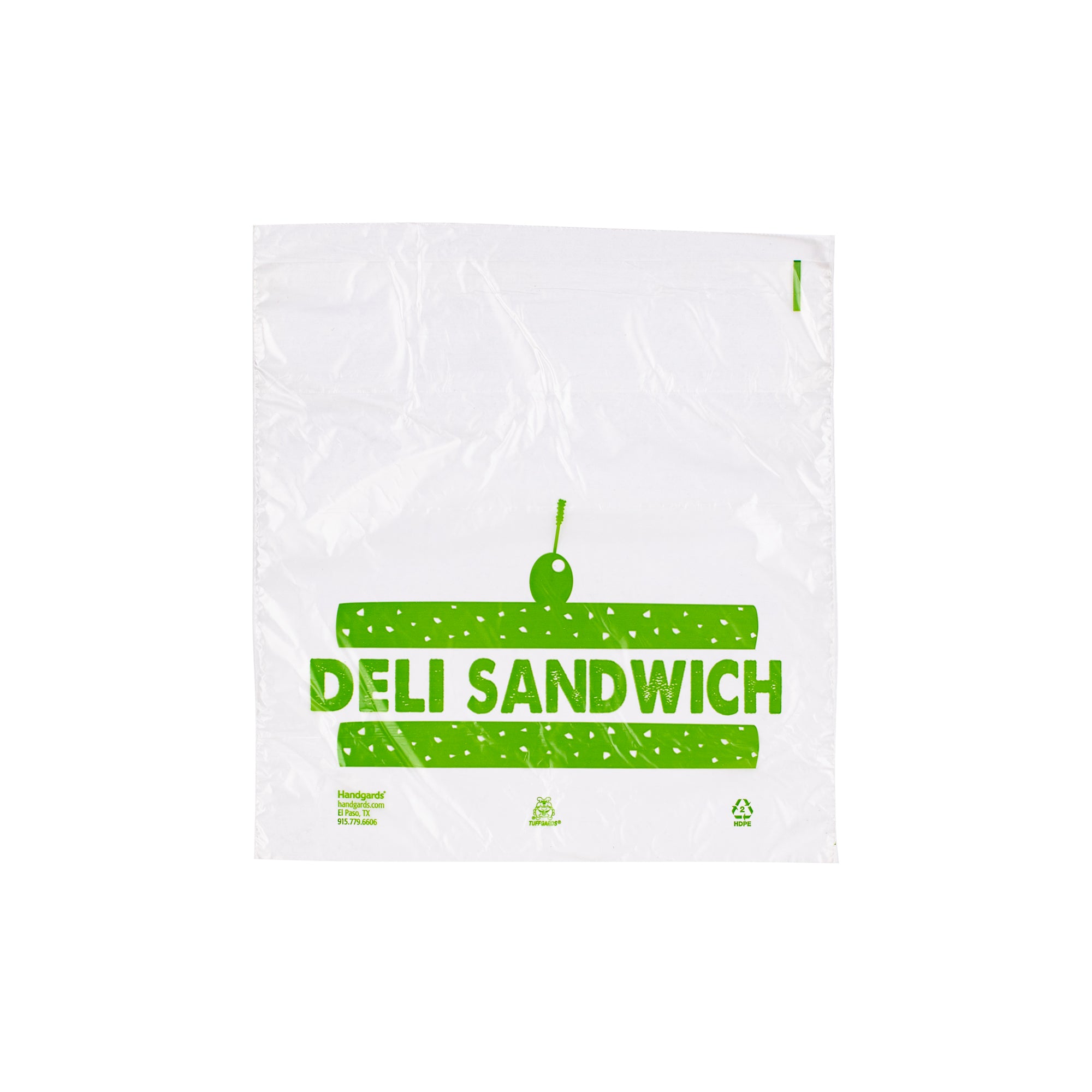 Bag High Density Saddle Printed Deli Bag 2000 Each - 1 Per Case.