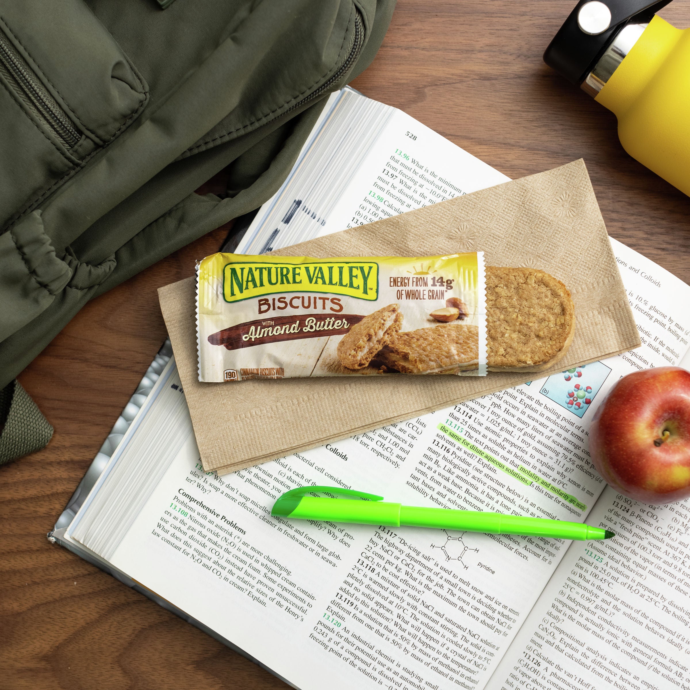 Nature Valley™ Biscuits Snack Almond Butter 21.6 Ounce Size - 6 Per Case.