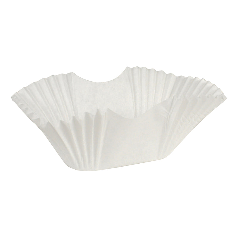 Fluted Burger Cuptaco Holderbagel Blanketwhite Paper 250 Each - 8 Per Case.