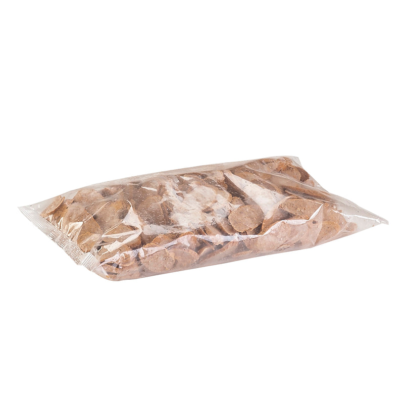 Rosina Sliced Italian Sausage Pizza Toppings Spicy 4 Pound Each - 3 Per Case.