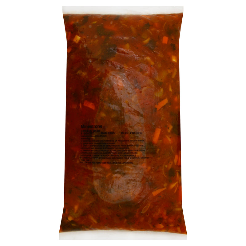 HEINZ CHEF FRANCISCO Minestrone Soup 8 lb. Bag 4 Per Case