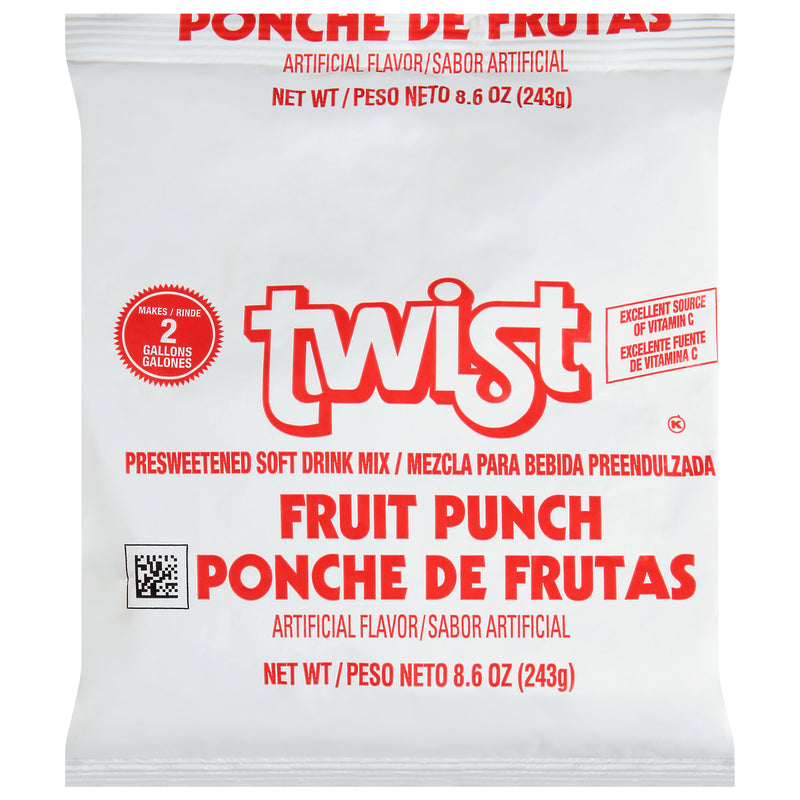 Twist Drink Twist Fruit Punch 2 Gallon - 12 Per Case.