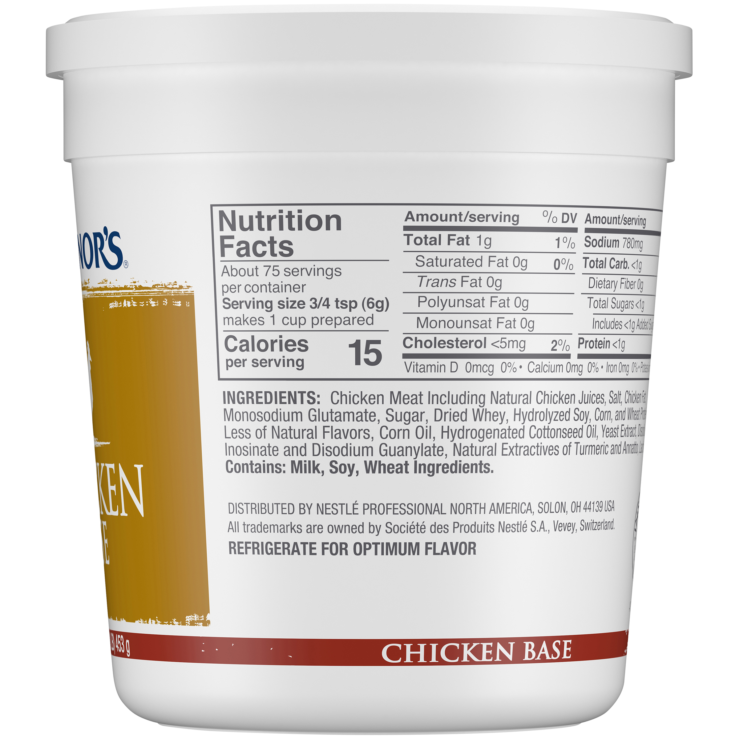 Minor's Chicken Base, 1 Pounds, 12 per case