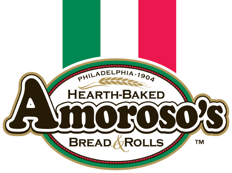 Amoroso's Baking Company 7 Inch Italian Rollsliced 6 Count Packs - 10 Per Case.