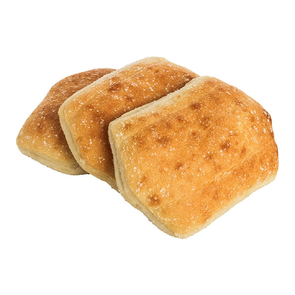 Bread Telera Roll Sliced Parbaked Frozen Bulkbag 3.5 Ounce Size - 96 Per Case.