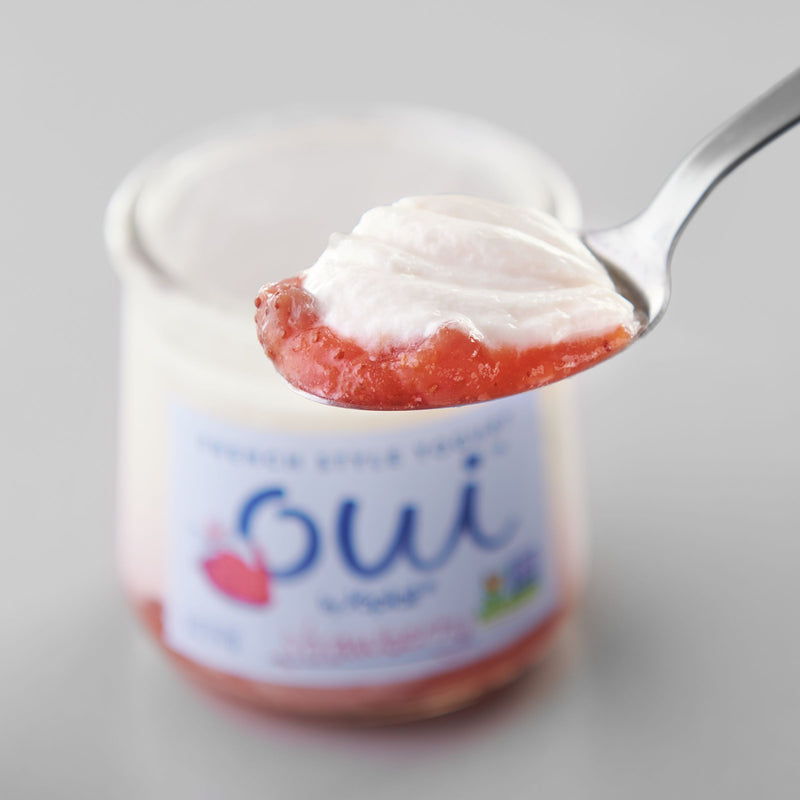 Oui™ By Yoplait® Yogurt Single Serve Cupstrawberry 5 Ounce Size - 8 Per Case.