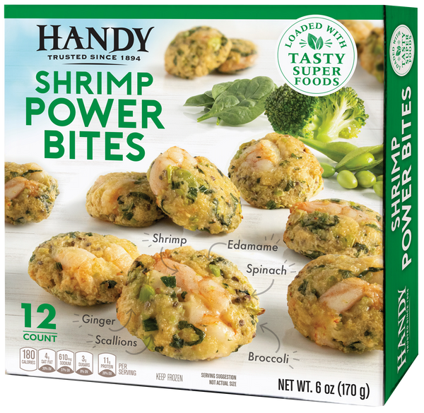 Handy Shrimp Power Bites Are Loaded With Protein And Nutrients They Contain Positive Heal 24 Count Packs - 1 Per Case.
