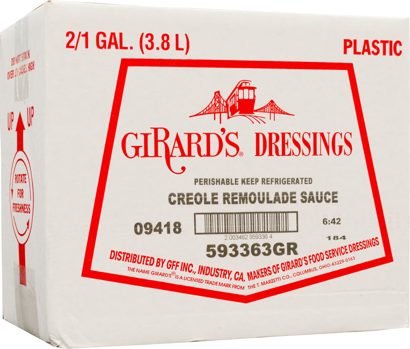 Girard's Creole Remoulade Sauce, 1 Gallon - 2 Per Case