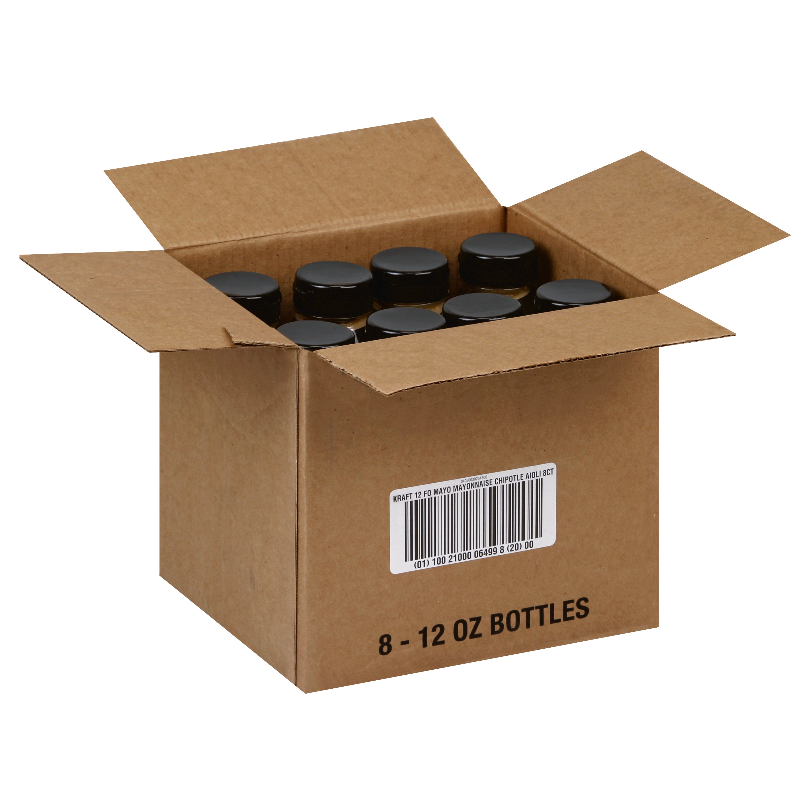 Kraft Chipotle Aioli Mayonnaise, 12 Fluid Ounce - 8 Per Case.
