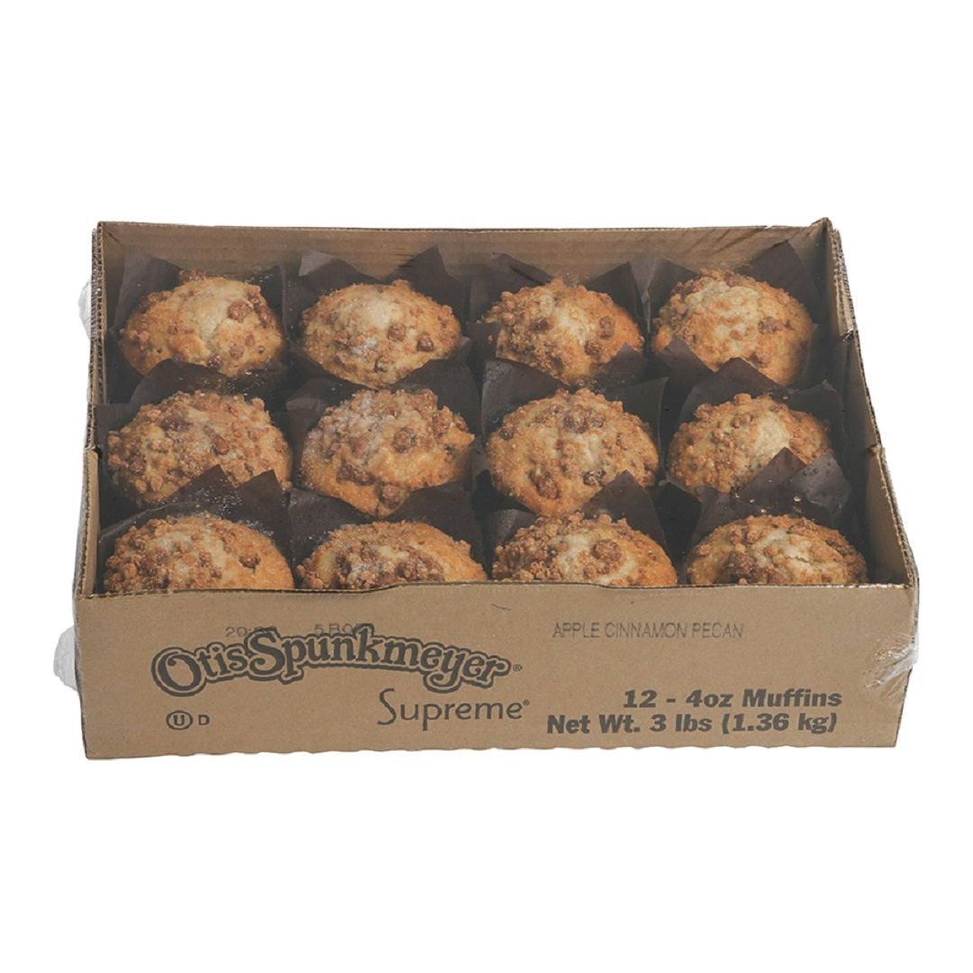Apple Cinnamon Pecan Muffin Naturally Flavored With Other Natural Flavors 4 Ounce Size - 24 Per Case.