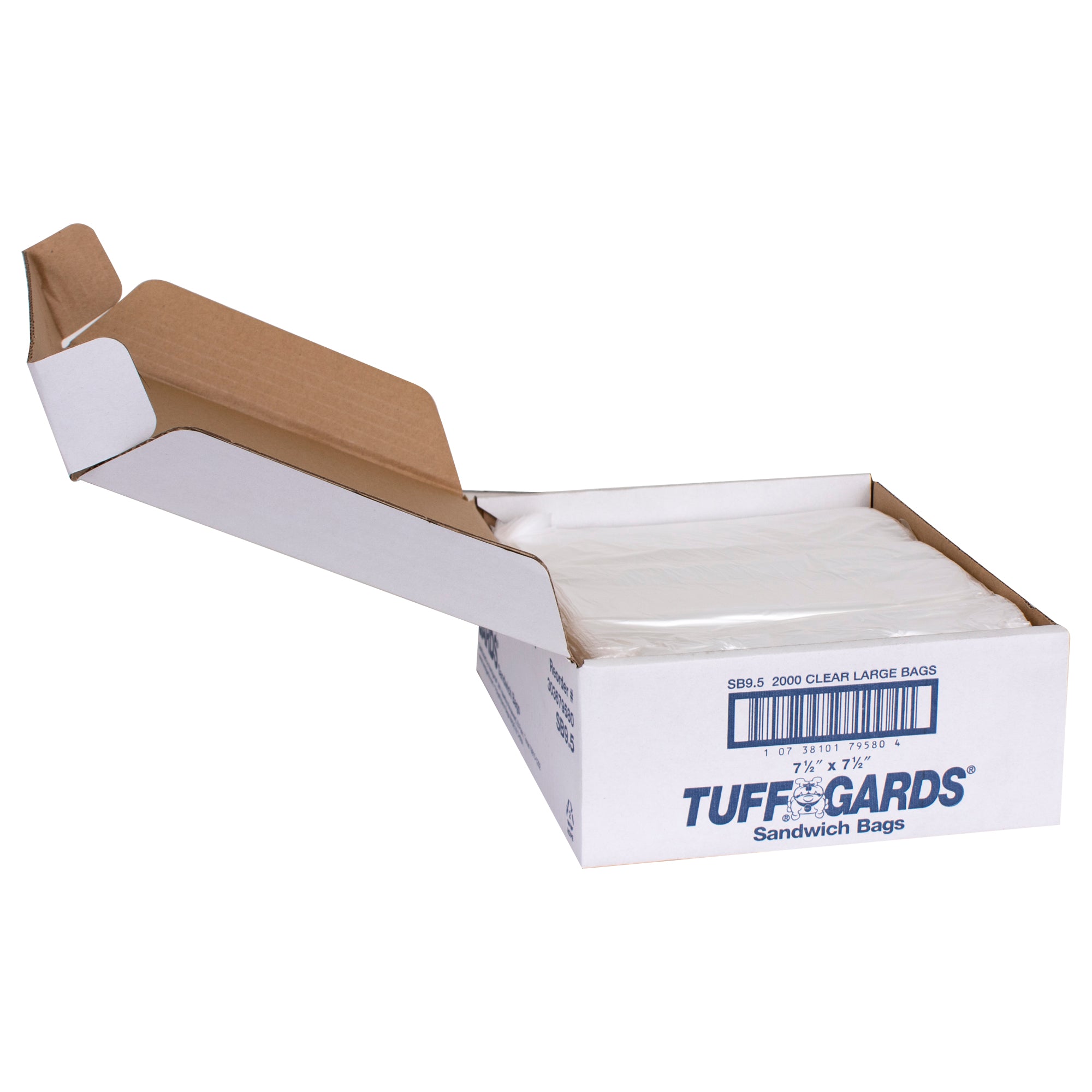 High Density Saddle Sandwich Bag 5" 2000 Each - 1 Per Case.
