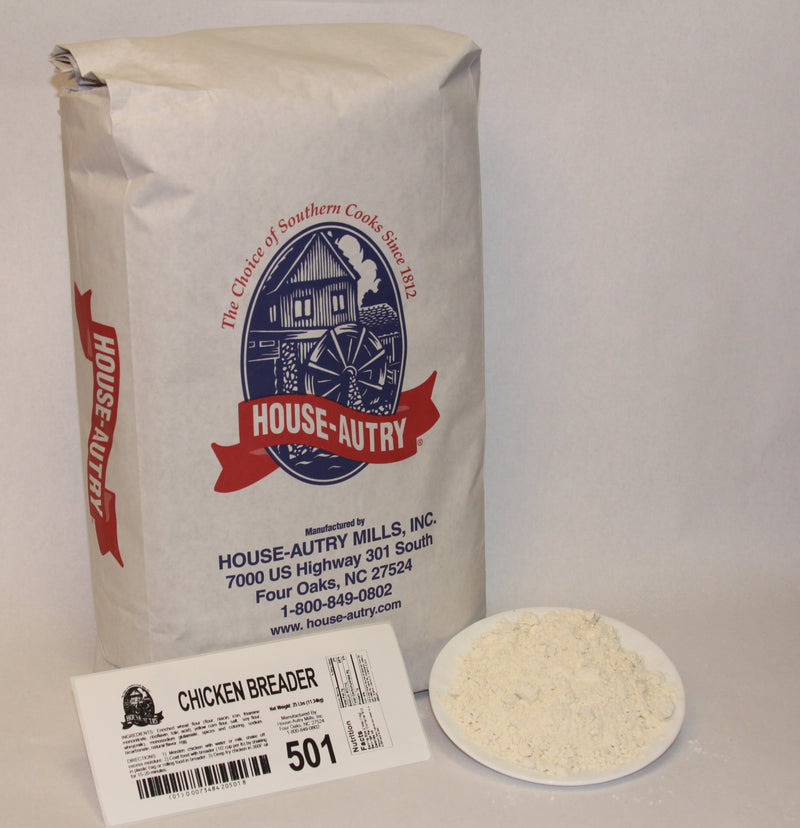 Breader Flour Base Chicken 25 Pound Each - 1 Per Case.