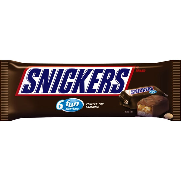 Snickers Fun Size 3.4 Ounce Size - 24 Per Case.