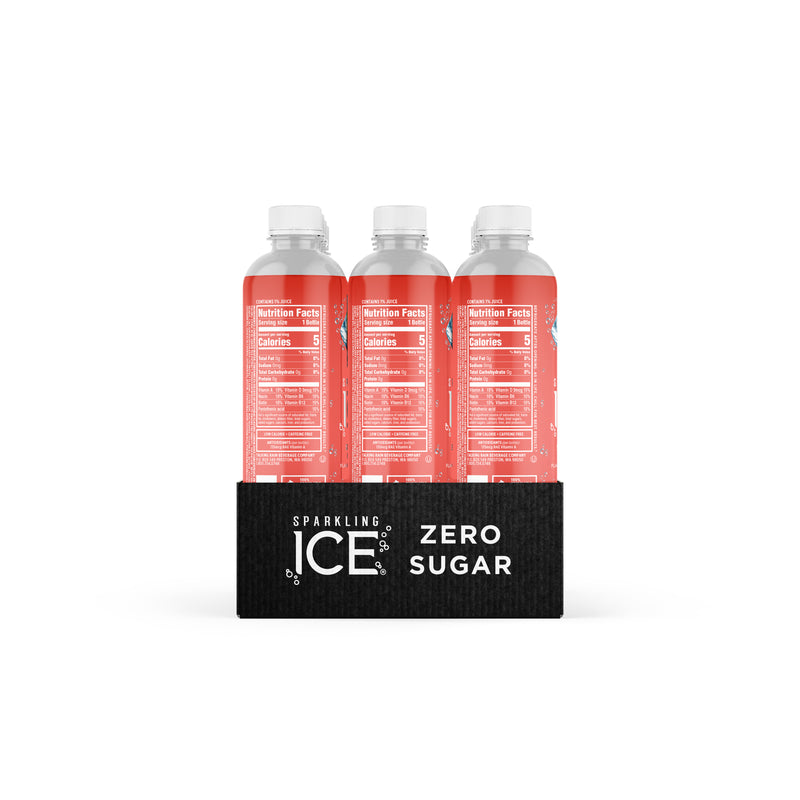 Sparkling Ice Strawberry Lemonade With Antioxidants And Vitamins Zero Sugar Bo 17 Fluid Ounce - 12 Per Case.